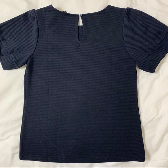 Ann Taylor Shoulder Puff Top - Picture 4 of 5